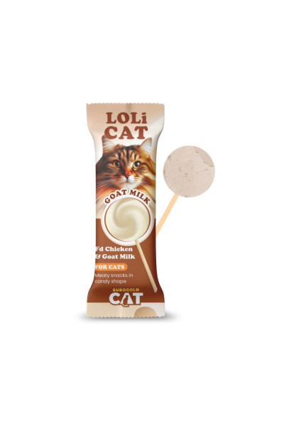 EUROGOLD CAT LOLİCAT KEDİ ÖDÜL LOLİPOP 1.5 GR KEÇİ SÜTLÜ - 15'Lİ .5 EUROGOLD CAT LOLİCAT KEDİ ÖDÜL LOLİPOP 1.5 GR KEÇİ SÜTLÜ - 15'Lİ .5